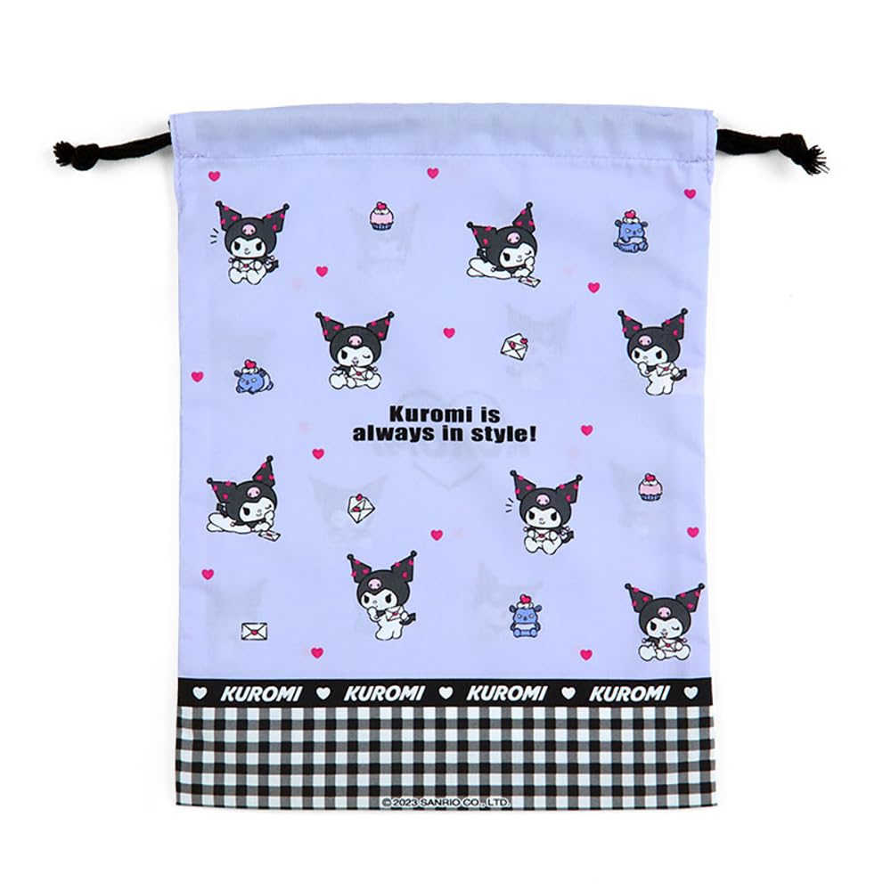 Sanrio Kuromi Drawstring Bag M 255254