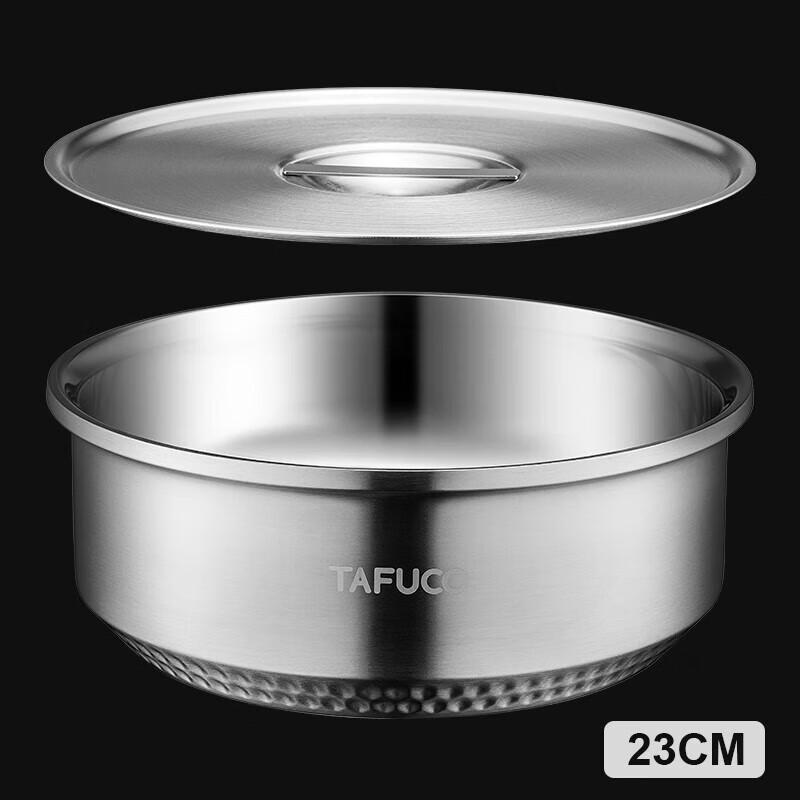 Taifugo 304 Stainless Steel Double-layer Anti-scald Bowl