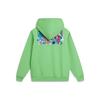 Li-Ning Sports Lifestyle Series Cotton Polyester Letter Print Pattern Hooded Pullover Sweatshirt Men sweatshirt Secret-Green AWDU023-4