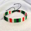 Unique Arab Inspired Cotton Wristband Adjustable Handchain Handmade Multicolor Wristchain Ornament for Trendy Outfits