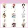Genshin Impact Zhongli Kazuha Figura Chaveiro Pingente de Bolsa Presente Anime Alta Qualidade
