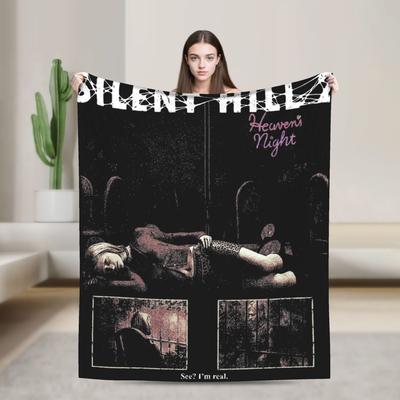 Silent Hill 2 Hororové Hry Deku Více Velikostí Super Měkká Útulná SH2 Přehozové Deky na Pohovku Gauč a Postel