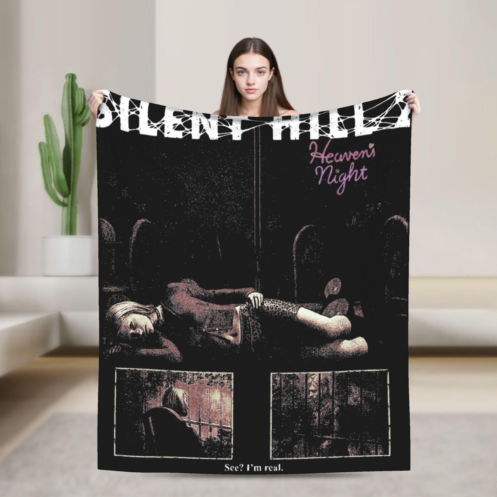 

Одеяло Silent Hill 2 Horror Games разных размеров, супермягкое, уютное, пледы SH2 для дивана, кушетки и кровати 30x40in