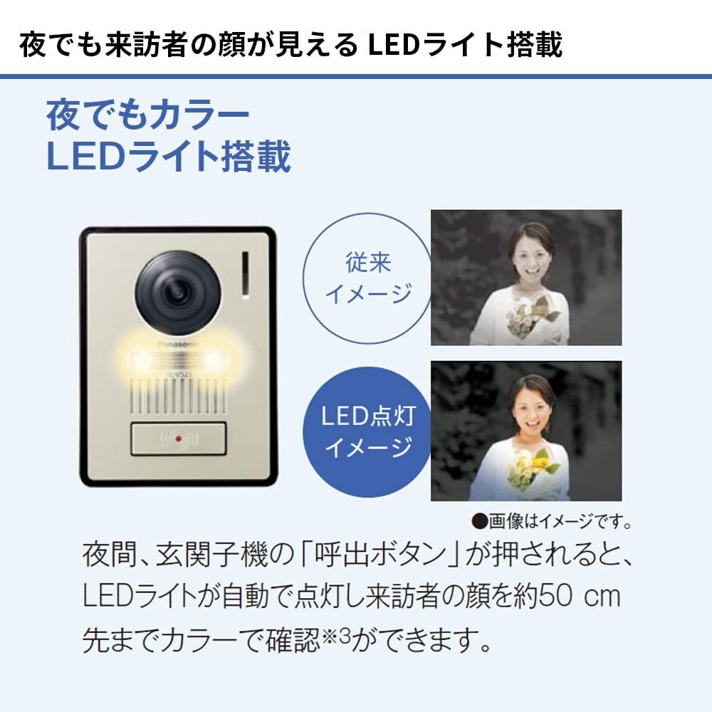 Panasonic Video Anywhere Automatic Recording Color LCD Exposed LED Wireless Monitor Color Doorphone, Doorphone, Function, 3.5-inch Monitor, Type,