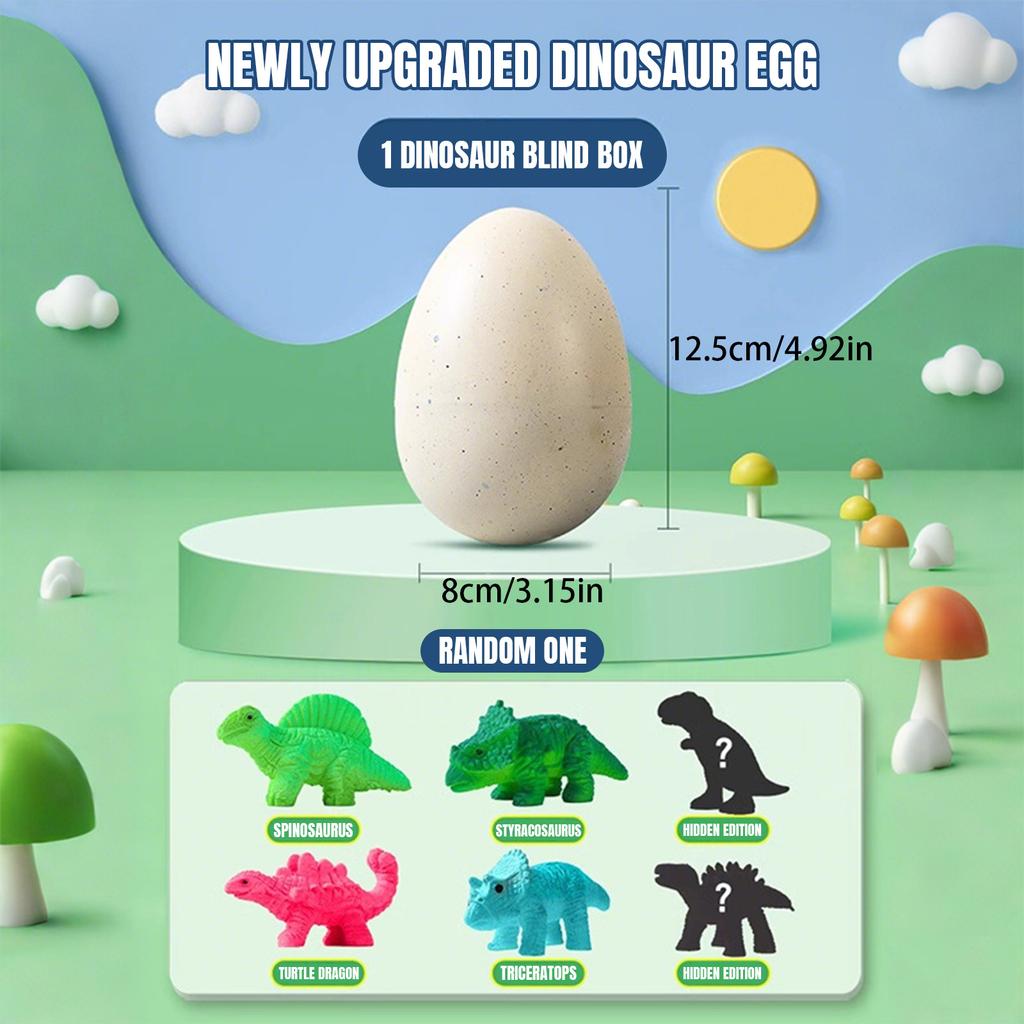 Water-soaked Hatching Dinosaur Egg  That Expands, Hatches, And Grows When Soaked In Water, A Small Toy For Boys, Girls, And Children
