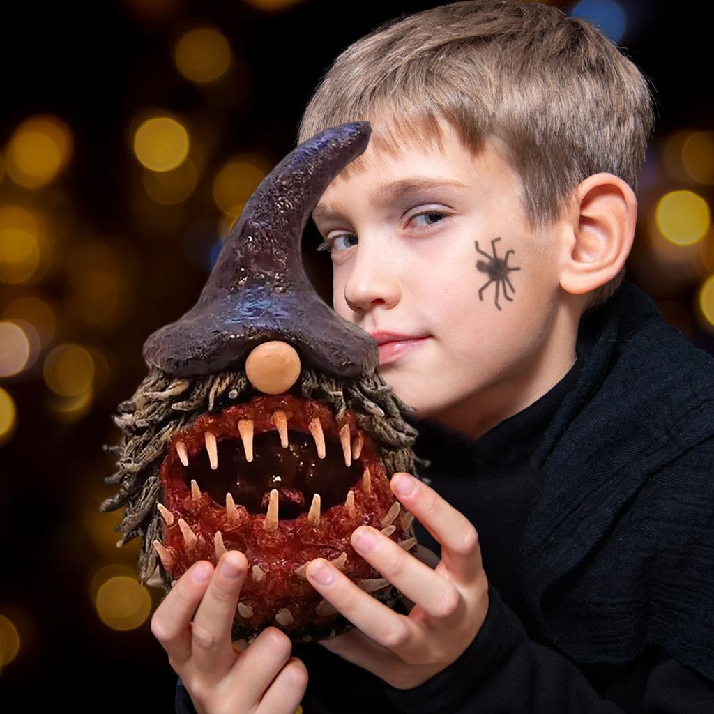 Halloween Evil Gnome Desktop Decorative Sculpture