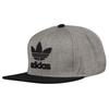 Adidas Originals Trefoil Chain Snapback Cap [B94085] Gray [Parallel Import]