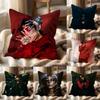 D-DPR Ian Saint Cushion Cover Multi-Scene Pillow Cover for Home & Car - Reversible, Soft & Durable for Daily Use
