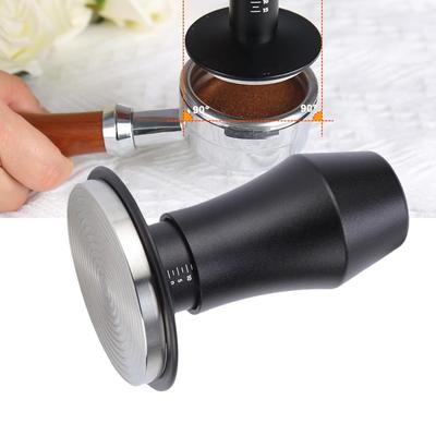58mm   Kaffee Tamper Kalibrierter Federbelasteter Tamper Automatisch   Anti-Verstopfungs-Design Konstanter Druck für Zuhause Kaffeehaus