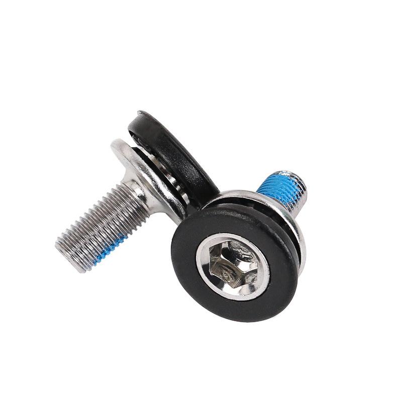 

Bike Hex Crank Arm Fixing Bolt with Cap Capless Bottom Bracket Screw for Road Bicycle Axle Square Crankset 1pc