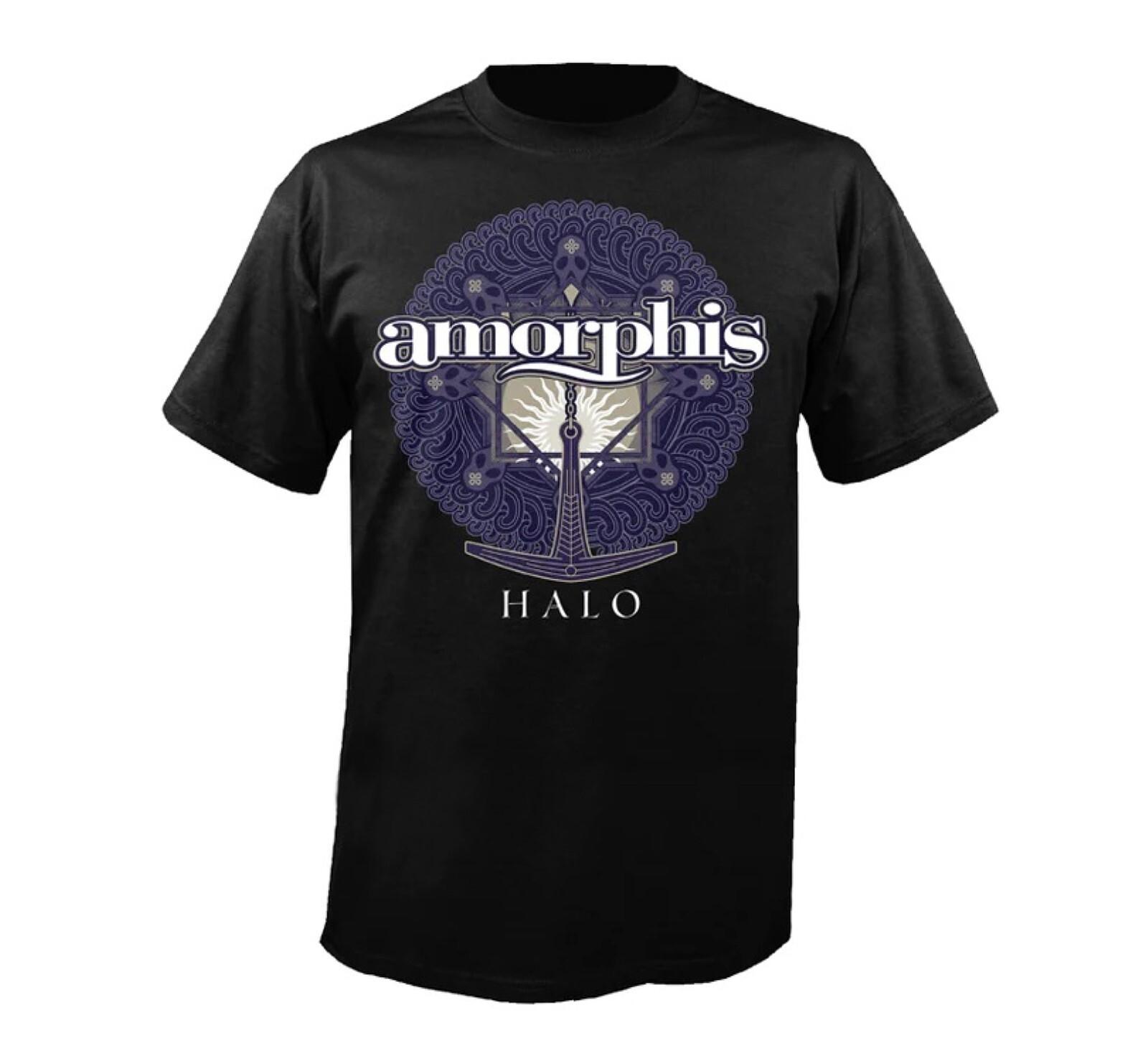 AMORPHIS cd cvr HALO Official SHIRT LRG New elegy tuonela eclipse tales lakes S