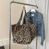 Geantă nouă simplă de damă, geantă de umăr, geantă tote moale de mare capacitate, potrivită pentru cumpărături și naveta zilnică