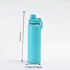 22 Oz Capacity Vacuum Insulated Water Bottle Leakproof Water Bottle  Outdoor Activities