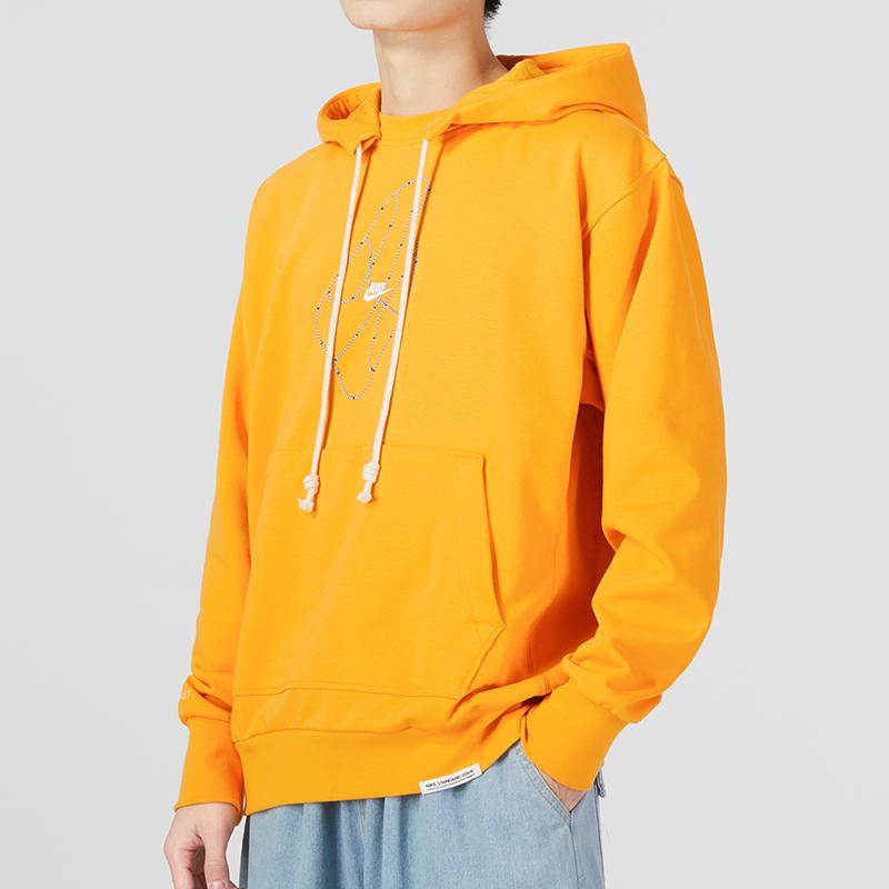 Nike Dry-Fit Standard Issue Pullover Hoodie Men Hoodie Yellow DQ6104-886