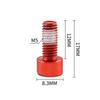 M5×12mm Bike Bottle Cage Screws Ultra-Light Bike Holder Bolts Water Bottle Cage Bolts  MTB