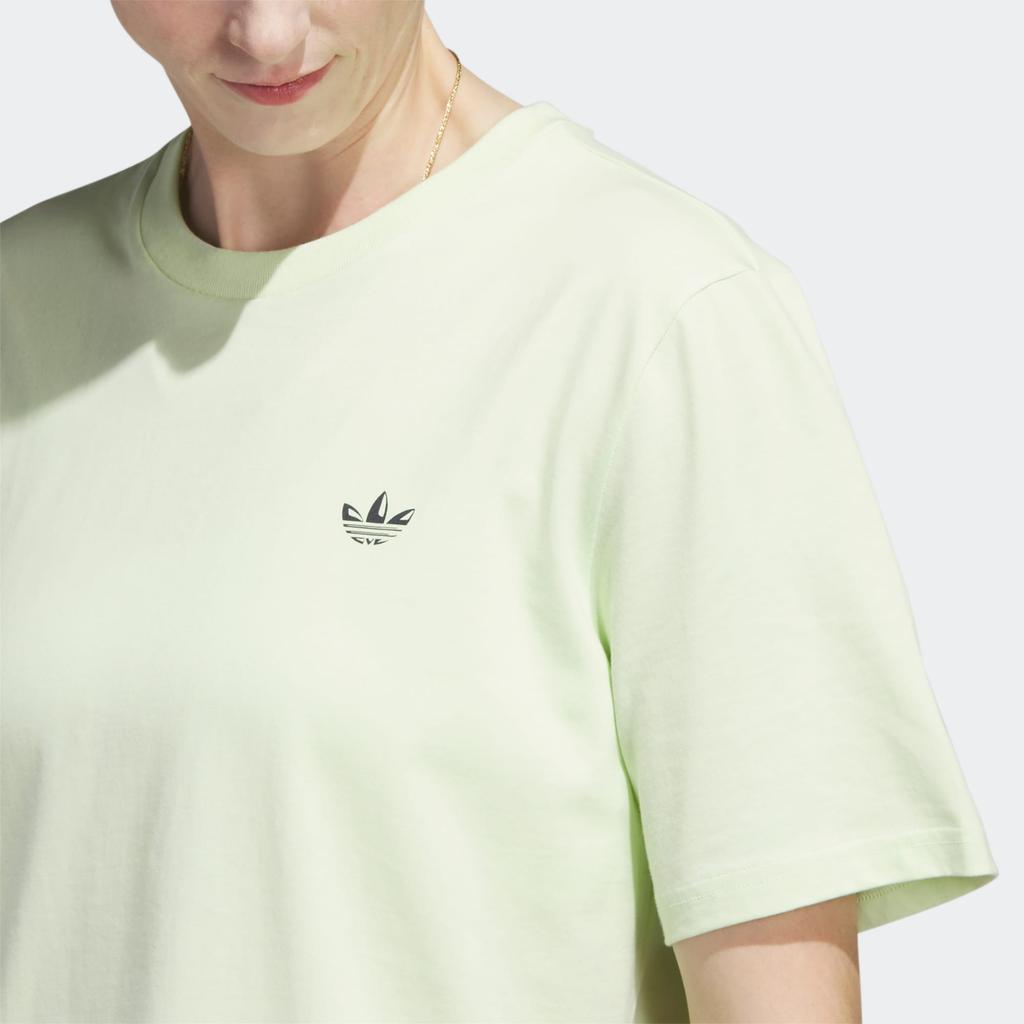 Adidas Originals Trefoil Logo Sporty Loose T-Shirt Men Tops Acid-Lime-Green HS3029