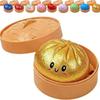 Jouet de décompression musical simulé Baozi à pincer Jouets Baozi à presser Jouet Baozi à torsion