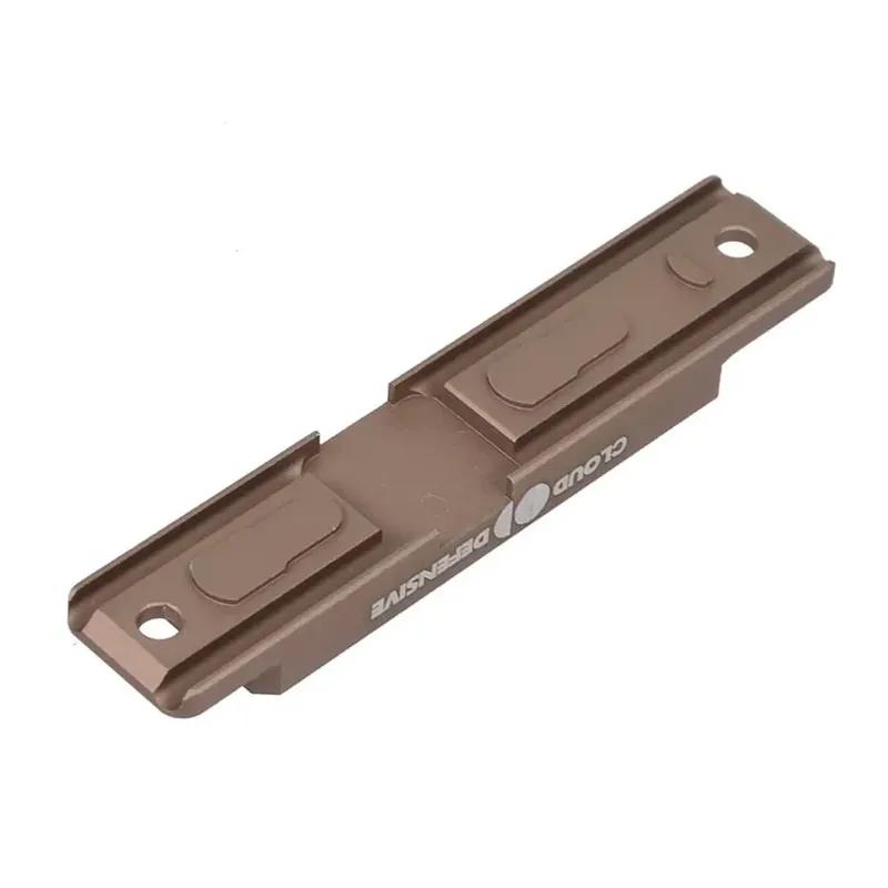 Taktische Metall-Montageschiene MLOK Keymod Taschenlampen-Druckschalterhalter für M300 M600 LED-Licht Jagdzubehör
