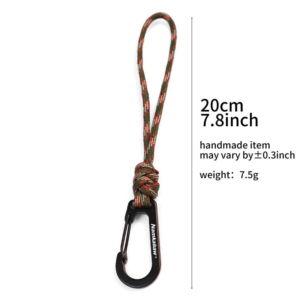 1pcs Outdoor Braided Keychain Landyard | Durable and Rope Organizer for Water Bottles, Keys, Tools