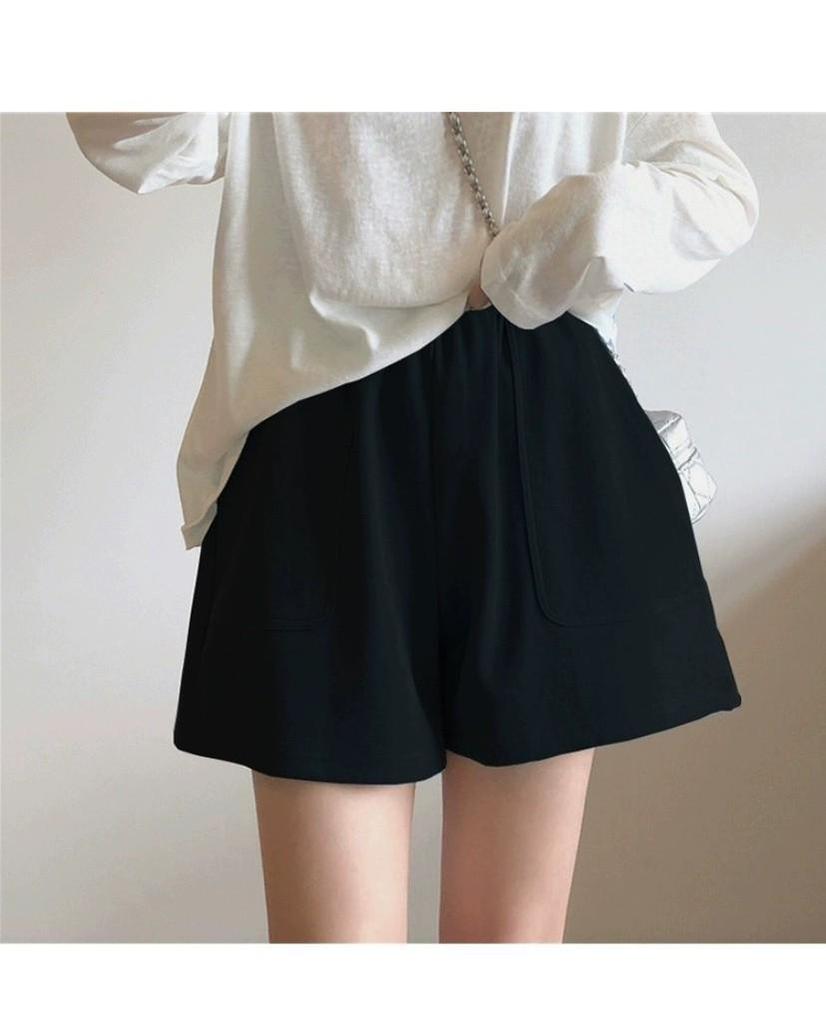 2026 Summer Maternity Shorts: Thin, Non-Constricting for Belly, Petite Wide-Leg Five-Point Pants