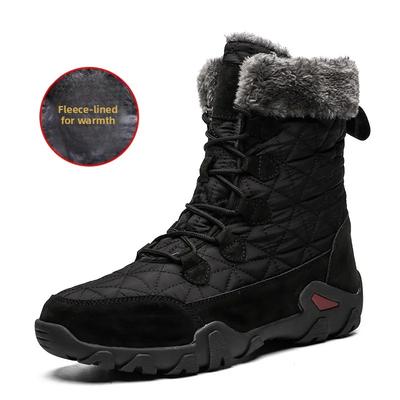 Men's Boots 2026Winter New Snow Boots Super Warm Casual High Top Boot Winter Men's Cotton Shoes Outdoor Anti-skid Platform Boot