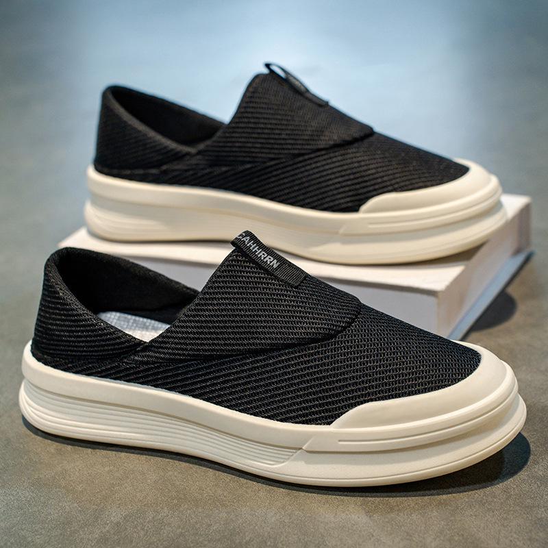Men s 2025 Autumn Lightweight Soft Sole Slip-On Casual Sneakers 43 Standard Sports Size