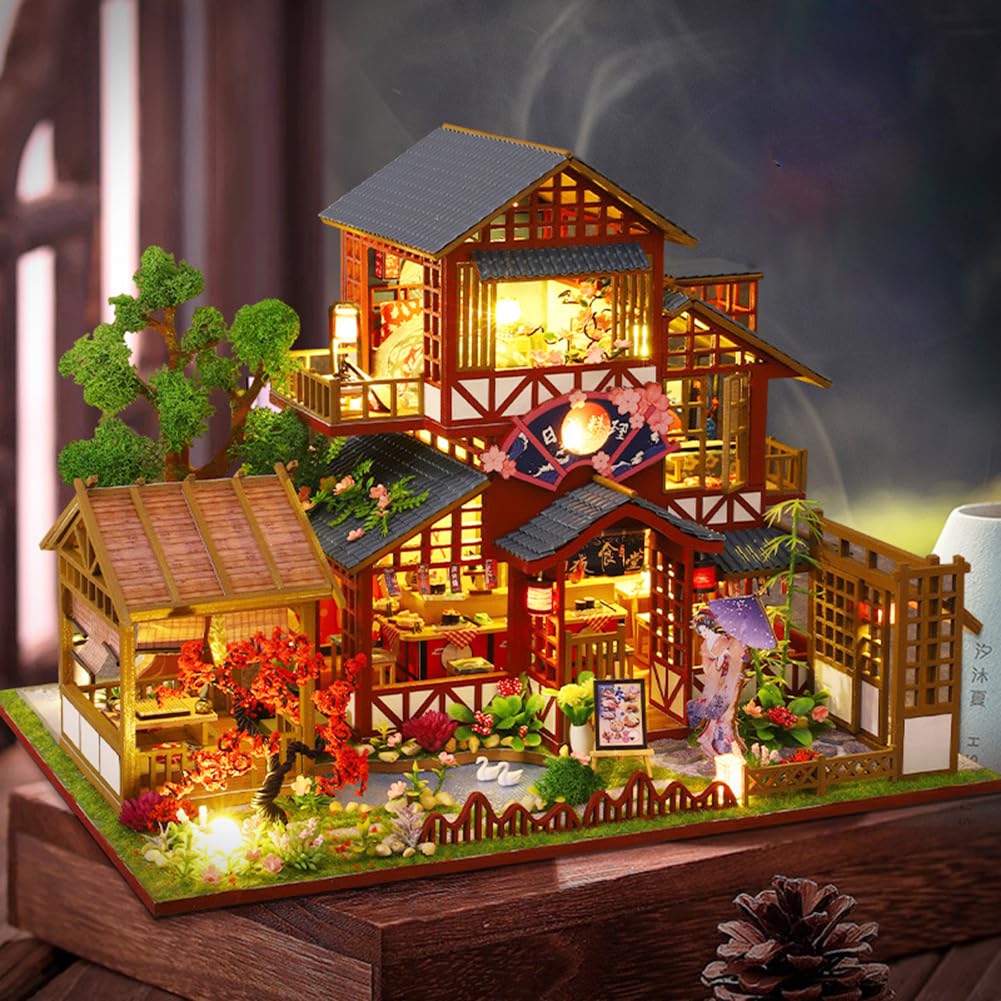 

CPOWACE DIY Dollhouse He Xiju Handmade Kit Miniature Collection Beginner (П015-А)