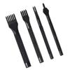 4 Pcs Quality Leather Craft Tools Hole Punches Stitching Punch Tool Set 1+2+4+6 Prong Leather Tools Set
