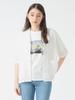 LIFE STORE by BEAMS Sheer Check Jacket Size S BMING (Sizes S-M) Women's White,