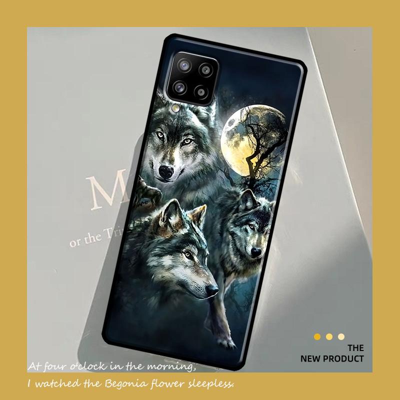 

Чехол со звездным животным волком для Samsung Galaxy A54 A34 A52 A32 A22 A12 A13 A14 A23 A33 A53 A73 A51 A71 Samsung A12