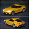 1:32 GR Supra Alphard Miniature Supercar Toy Models Alloy Diecast Sports Cars Pull Back Doors Opened Sound Light Collection Toys