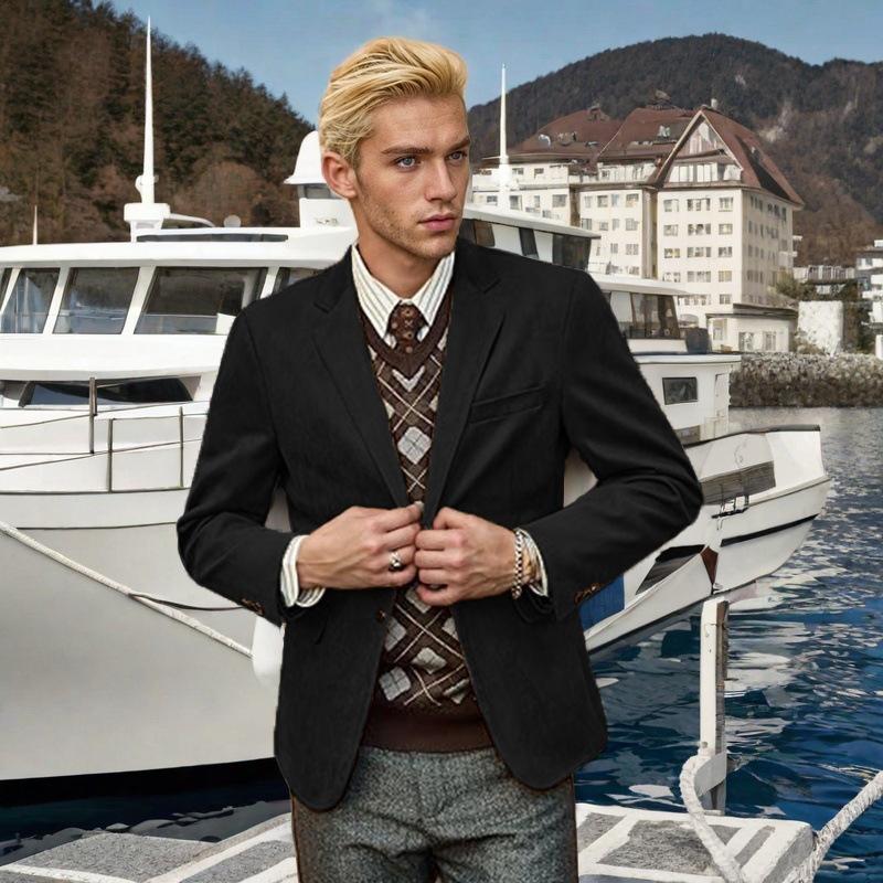 Men's Casual Large Size Suit Jacket