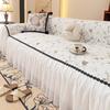Chenier Skirt Sofa Cover, Universal In All Seasons, High-end Sofa Towel, Non-slip and Anti-cat Scratch Full Cover Sofa Cover