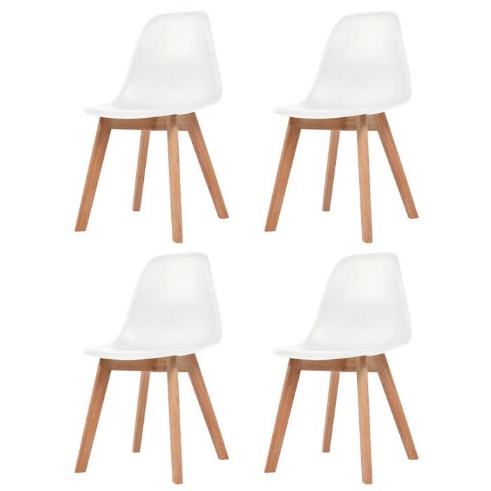 VidaXL 4x Chaises de Salle à Manger Chaises à Dîner Chaises de Repas Sièges de Cuisine Meubles de Cuisine Maison Intérieur 244772