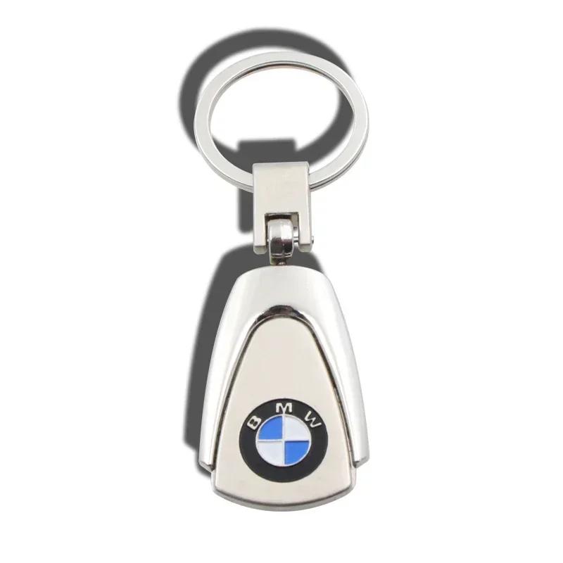 Для BMW 1 шт. металлический брелок для ключей брелок значок автомобиля брелок Для Bmw x1 x3 x5 x6 z4 f10 f20 f30 e36 e39 e46 e60 e90 Автоаксессуары серебряный