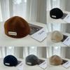Winter Color Solid Beret Hat For Women With Classic Design Thickened Cap Gift