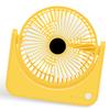 USB Small Desk Fan Quiet Operation Portable Mini Rechargeable Desktop Fan for Home Student