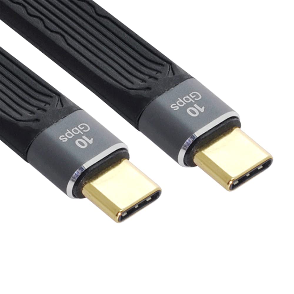 Cablu de date plat subțire FPC USB 10Gbps de la tată la tată NFHK pentru laptop telefon mobil 13cm Type-C USB-C 3.1 &