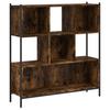 Bookshelf Smoked Oak 102x28x172 cm Engineered Wood