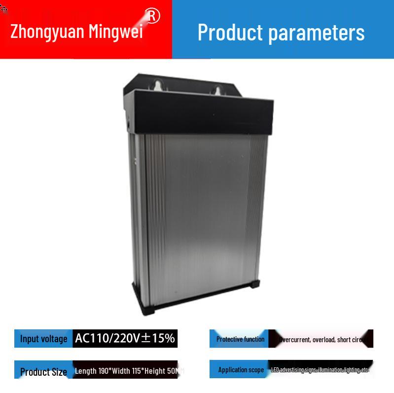 AC/DC Switching Power Supply 220V/110V to 5V/12V/24V/36V/48V, 50W/60W/400W/500W/1000W/2000W