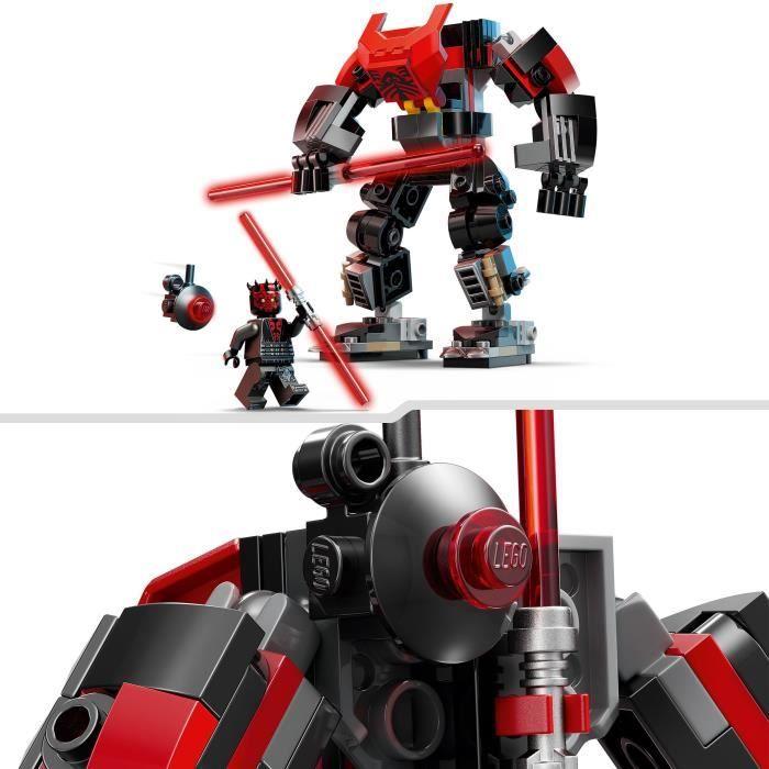 LEGO Star Wars 75411 Le Robot Dark Maul - Jeu De Construction Pour Garçon Dès 6 Ans