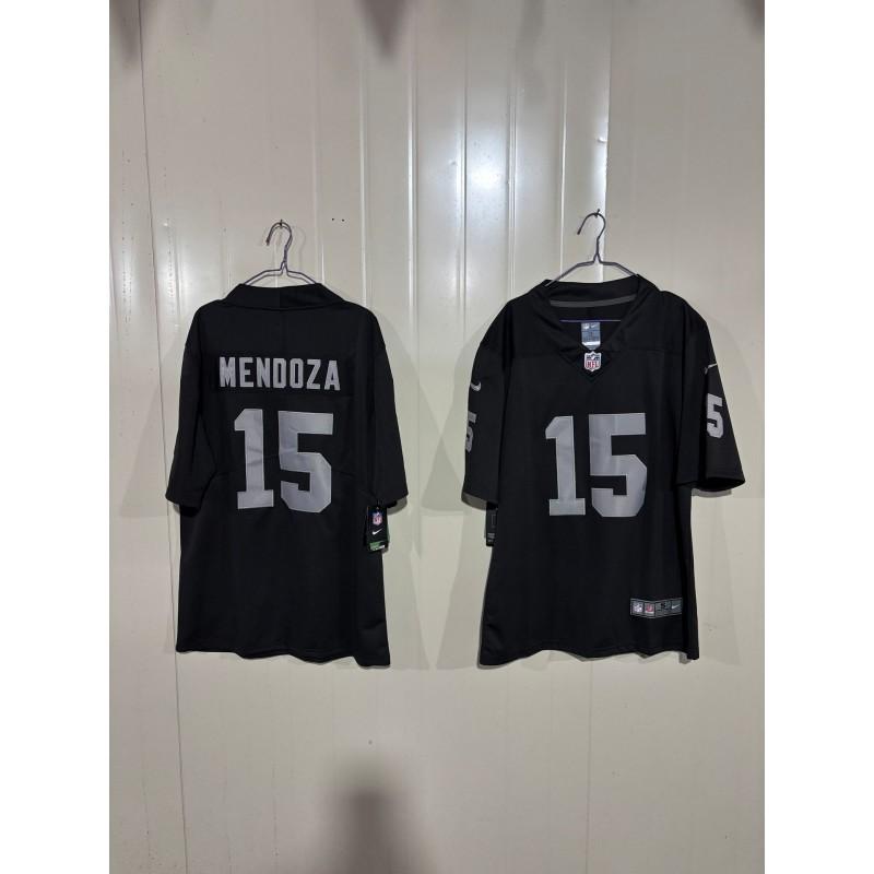 Camiseta de Fútbol Americano Bordada Oversize para Hombre Equipo Tigers Raiders Ropa Deportiva Corte Holgado Mezcla de Algodón