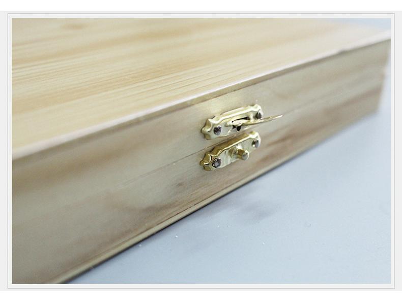 Wooden Microscope Slide Storage Box - Holds 50/100 Slides, Durable and Aesthetic