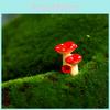Realistic Resin Mushroom Cluster Miniature Decorative Art For Diy Gifts
