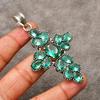 Awesome Paraiba Tourmaline Gemstone Pendant: 925 Sterling Silver Handmade Pendant Necklace Jewelry