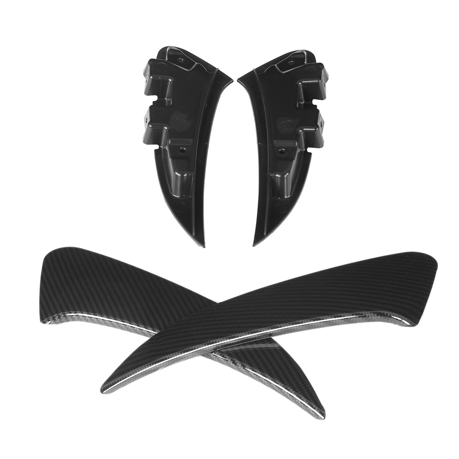 

2 шт. Накладки на воздухозаборники заднего бампера в стиле карбонового волокна, замена для Mercedes Benz CLA C118 CLA35 CLA45 AMG 2020–2021