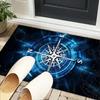 Lighthouse In Stormy Sea Office Rug Chair Mat, Entryway Carpet, Suitable for Front Door, Bedroom, Living Room, Desk, Holiday Gift