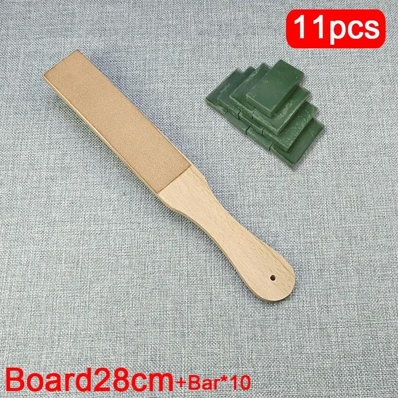 Sharpening with Polishing Compound - Double Sided Stropping Leather : Knife for Wood Carving and Woodworking Leather for Knife