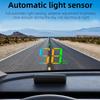 New Head Up Display for Car HUD M2S,Windshield Speedometer Projector with Speed, Automatic Light Sensing,Mile Speed Unit Display