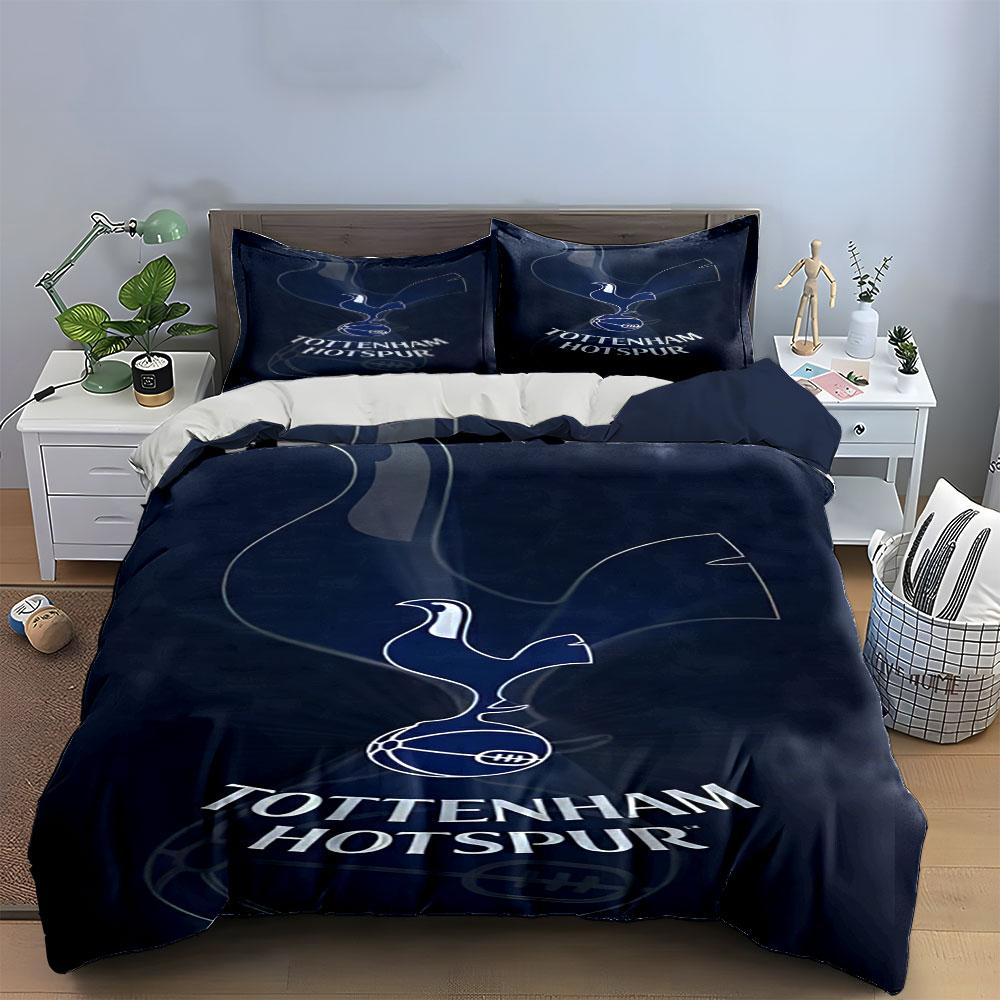 Gallo, calcio, Tottenham Hotspur. Set lenzuola Set copripiumino Copripiumini Federe(1 * Copripiumino 2 * Federe senza imbottitura per piumino)